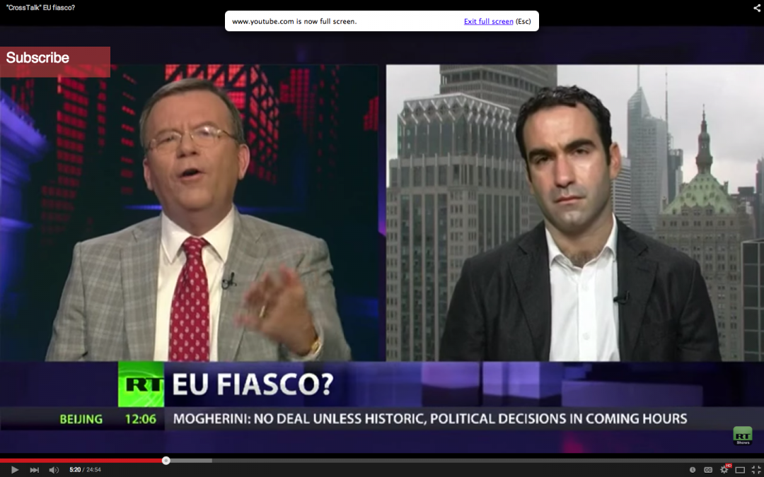 CrossTalk: EU Fiasco?